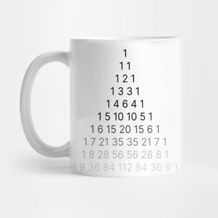 Pascal's triangle Mug